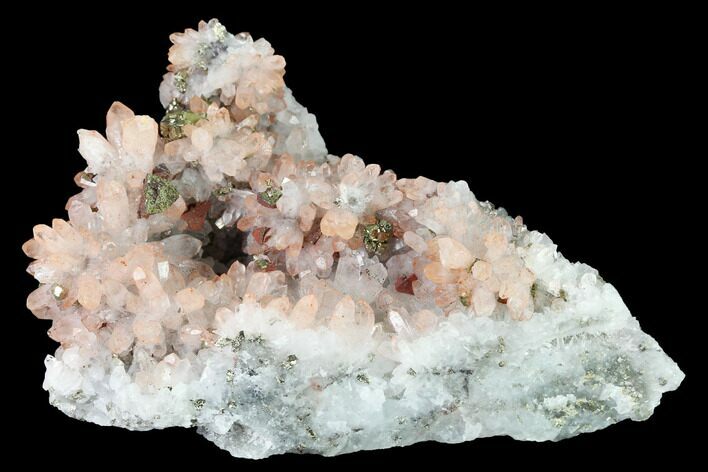 Hematite Quartz, Chalcopyrite and Pyrite Association #170255